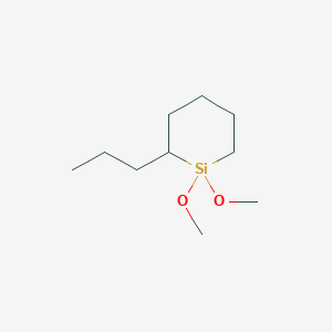 1,1-Dimethoxy-2-propylsilinane