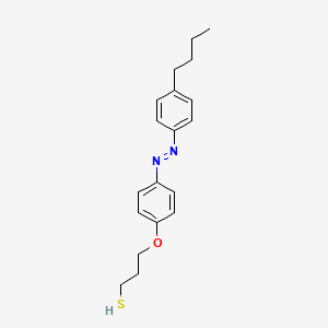 1-Propanethiol, 3-[4-[(4-butylphenyl)azo]phenoxy]-