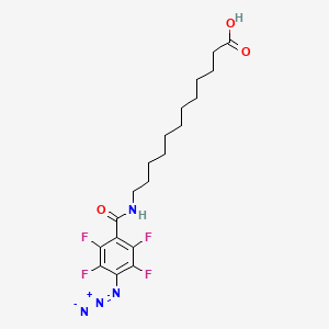 12-(4-Azido-2,3,5,6-tetrafluorobenzamido)dodecanoic acid