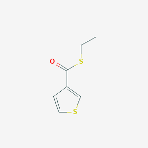 3-Thiophenecarbothioic acid, S-ethyl ester