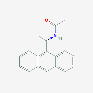 N-[(1S)-1-(Anthracen-9-yl)ethyl]acetamide