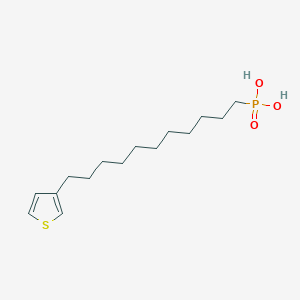 [11-(Thiophen-3-yl)undecyl]phosphonic acid