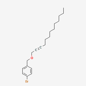 Benzene, 1-bromo-4-[(2-tridecynyloxy)methyl]-