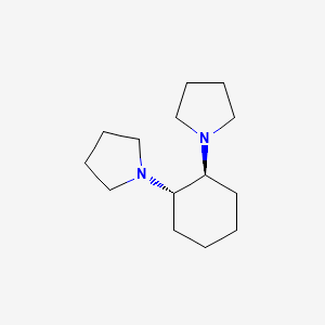 1,1'-[(1S,2S)-Cyclohexane-1,2-diyl]dipyrrolidine