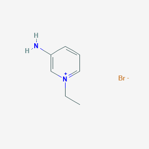 3-Amino-1-ethylpyridin-1-ium bromide