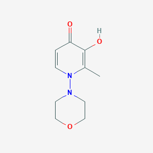 3-Hydroxy-2-methyl-1-(morpholin-4-yl)pyridin-4(1H)-one