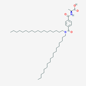 N-[4-(Dioctadecylcarbamoyl)benzoyl]-L-alanine