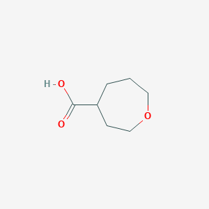 B1425426 Oxepane-4-carboxylic acid CAS No. 933747-23-0