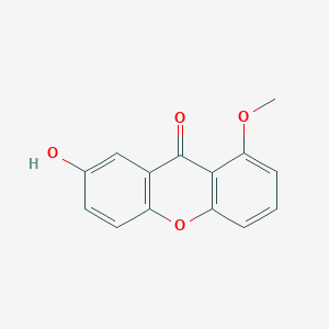 9H-Xanthen-9-one, 7-hydroxy-1-methoxy-