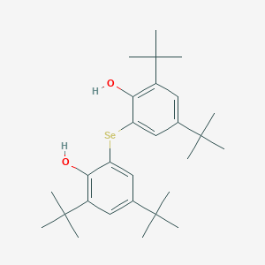 2,4-Ditert-butyl-6-(3,5-ditert-butyl-2-hydroxyphenyl)selanylphenol