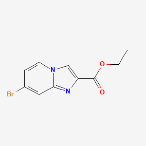 molecular formula C10H9BrN2O2 B1425458 7-溴咪唑并[1,2-a]吡啶-2-羧酸乙酯 CAS No. 1187236-18-5