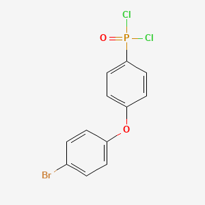 [4-(4-Bromophenoxy)phenyl]phosphonic dichloride