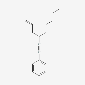 Benzene, [3-(2-propenyl)-1-octynyl]-