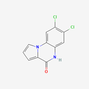 7,8-dichloro-5H-pyrrolo[1,2-a]quinoxalin-4-one