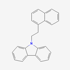 9-[2-(Naphthalen-1-YL)ethyl]-9H-carbazole