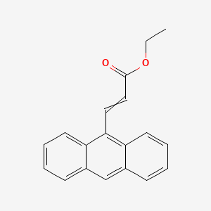 Ethyl 3-(anthracen-9-yl)prop-2-enoate