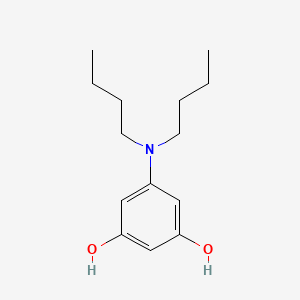 5-(Dibutylamino)benzene-1,3-diol