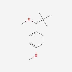 1-Methoxy-4-(1-methoxy-2,2-dimethylpropyl)benzene