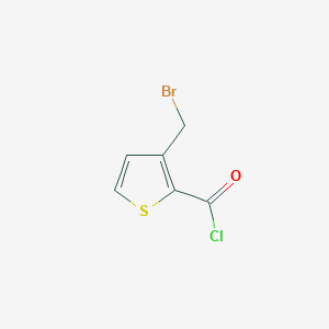 3-(Bromomethyl)thiophene-2-carbonyl chloride