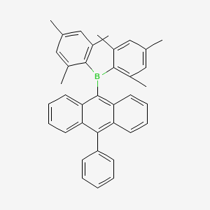 (10-Phenylanthracen-9-YL)bis(2,4,6-trimethylphenyl)borane