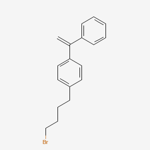 1-(4-Bromobutyl)-4-(1-phenylethenyl)benzene