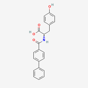 N-([1,1'-Biphenyl]-4-carbonyl)-L-tyrosine