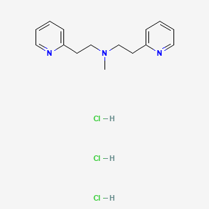 N-methyl-2-pyridin-2-yl-N-(2-pyridin-2-ylethyl)ethanamine;trihydrochloride