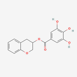 3,4-dihydro-2H-chromen-3-yl 3,4,5-trihydroxybenzoate