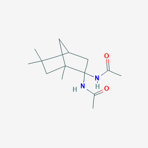 N,N'-(1,5,5-Trimethylbicyclo[2.2.1]heptane-2,2-diyl)diacetamide