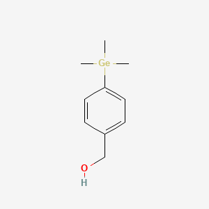 molecular formula C10H16GeO B14255199 [4-(Trimethylgermyl)phenyl]methanol CAS No. 397248-80-5