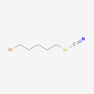 Selenocyanic acid, 5-bromopentyl ester