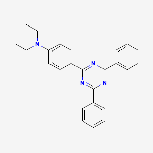 4-(4,6-Diphenyl-1,3,5-triazin-2-yl)-N,N-diethylaniline