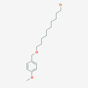 1-{[(10-Bromodecyl)oxy]methyl}-4-methoxybenzene