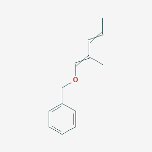 {[(2-Methylpenta-1,3-dien-1-yl)oxy]methyl}benzene