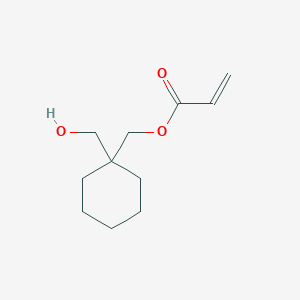 [1-(Hydroxymethyl)cyclohexyl]methyl prop-2-enoate