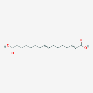 Hexadeca-2,8-dienedioic acid