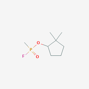 2,2-Dimethylcyclopentyl methylphosphonofluoridate