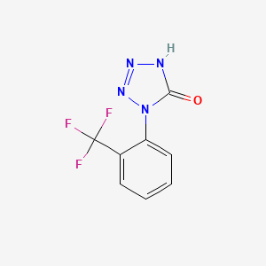 1-[2-(Trifluoromethyl)phenyl]-1,2-dihydro-5H-tetrazol-5-one