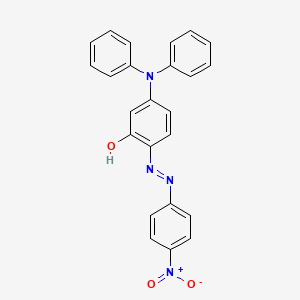 3-(Diphenylamino)-6-[2-(4-nitrophenyl)hydrazinylidene]cyclohexa-2,4-dien-1-one