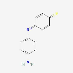 4-[(4-Aminophenyl)imino]cyclohexa-2,5-diene-1-thione