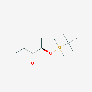 (2R)-2-{[tert-Butyl(dimethyl)silyl]oxy}pentan-3-one