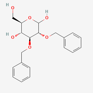 molecular formula C20H24O6 B1425566 2,3-DI-O-Benzyl-D-glucopyranose CAS No. 55286-94-7