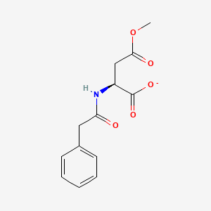 (2S)-4-Methoxy-4-oxo-2-(2-phenylacetamido)butanoate