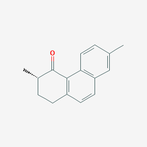 (3S)-3,7-Dimethyl-2,3-dihydrophenanthren-4(1H)-one