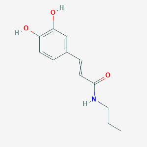 3-(3,4-dihydroxyphenyl)-N-propylprop-2-enamide