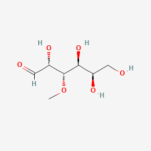 molecular formula C7H14O6 B1425607 (2R,3S,4S,5R)-2,4,5,6-四羟基-3-甲氧基己醛 CAS No. 4682-46-6
