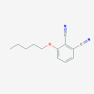 3-(Pentyloxy)benzene-1,2-dicarbonitrile