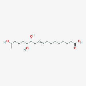 12,13,17-Trihydroxyoctadec-9-enoic acid