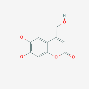 4-(Hydroxymethyl)-6,7-dimethoxy-2H-1-benzopyran-2-one