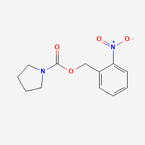 (2-Nitrophenyl)methyl pyrrolidine-1-carboxylate